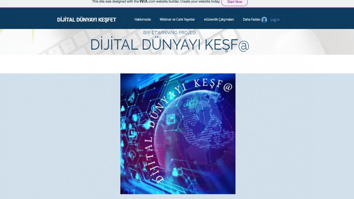 Dijital Dünyayı Keşf@ İnternet Sitesi